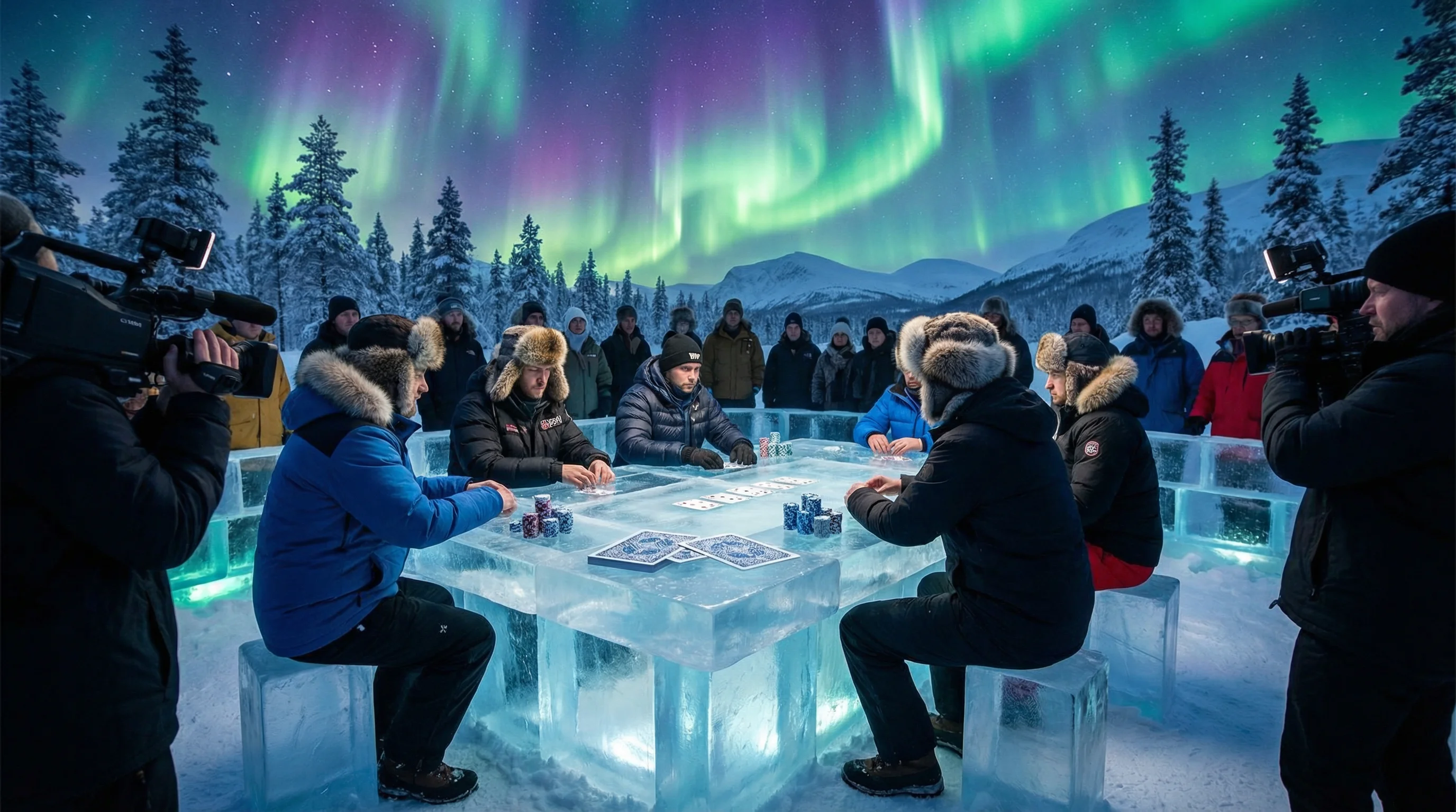 冰雕驯鹿 - 拉普兰 84棋牌 营地标志